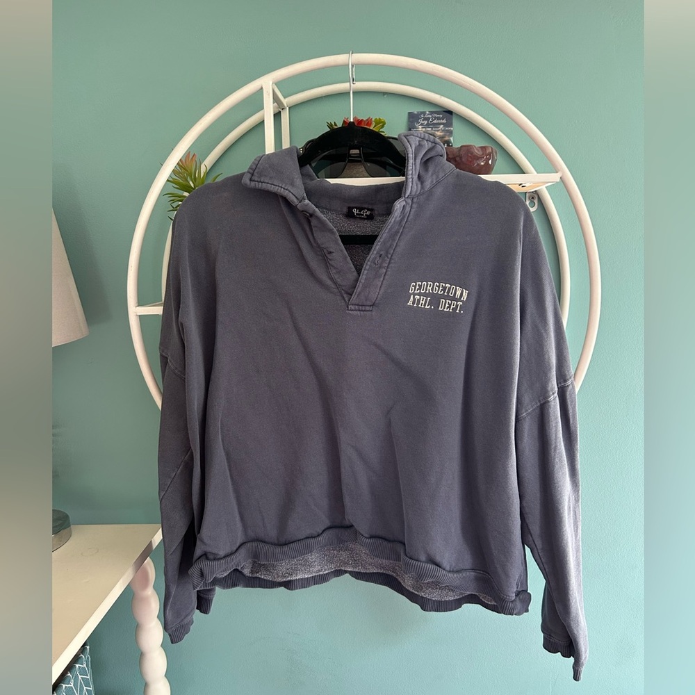 Brandy cropped crewneck!